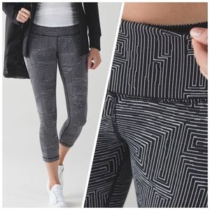 Lululemon wunder under crop legging